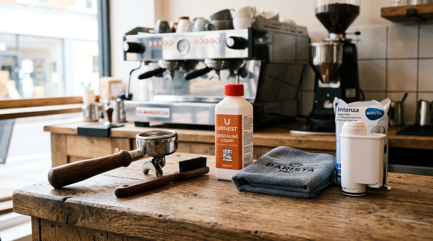 Produits d'entretien machine café